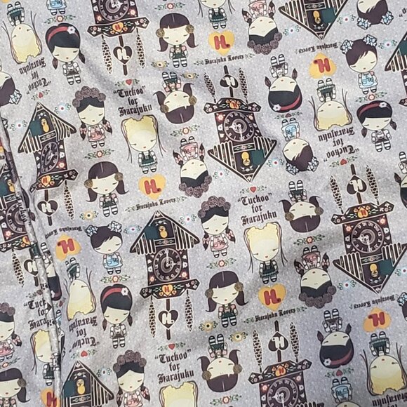 Harajuku Lovers Tote Shopping Bag Purse Cuckoo For Gwen Stefani Key Y2K Kawaii - Picture 2 of 9